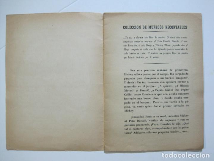 Coleccionismo Recortables: WALT DISNEY-COLECCION DE MUÑECOS RECORTABLES-MICKEY MOUSE-EDITORIAL FHER-VER FOTOS-(V-22.421) - Foto 3 - 231671955