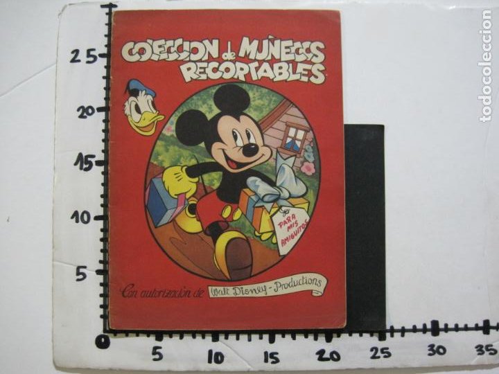 Coleccionismo Recortables: WALT DISNEY-COLECCION DE MUÑECOS RECORTABLES-MICKEY MOUSE-EDITORIAL FHER-VER FOTOS-(V-22.421) - Foto 15 - 231671955