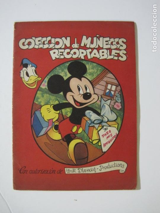 WALT DISNEY-COLECCION DE MUÑECOS RECORTABLES-MICKEY MOUSE-EDITORIAL FHER-VER FOTOS-(V-22.421) (Coleccionismo - Otros recortables)