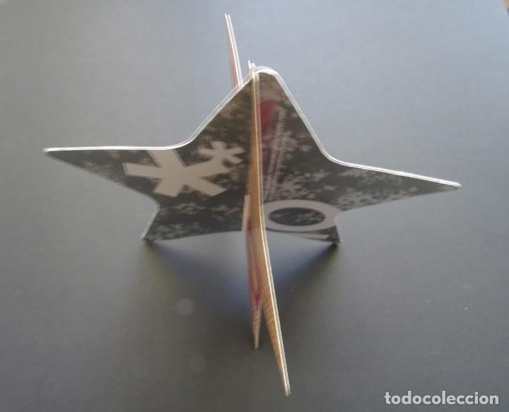 Coleccionismo recortables: Estrella tridimensional 3D - Foto 1