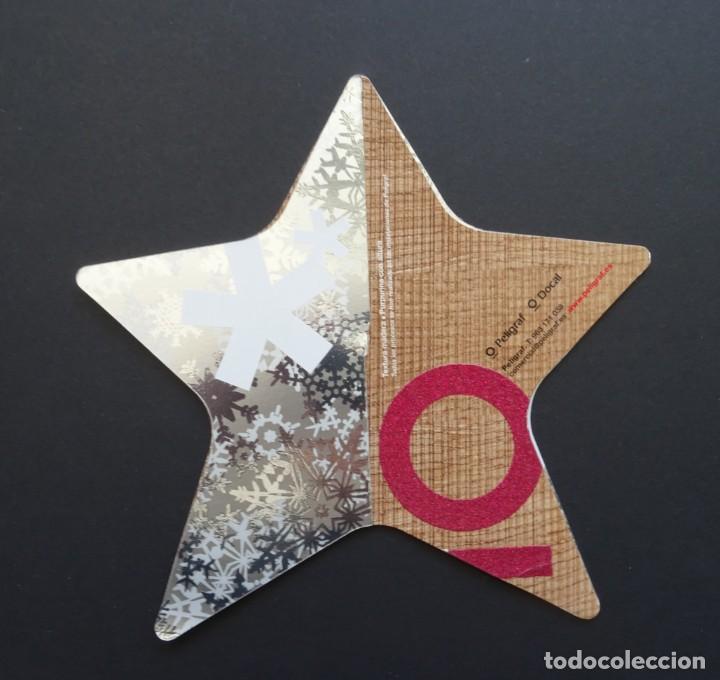 Coleccionismo recortables: Estrella tridimensional 3D - Foto 3