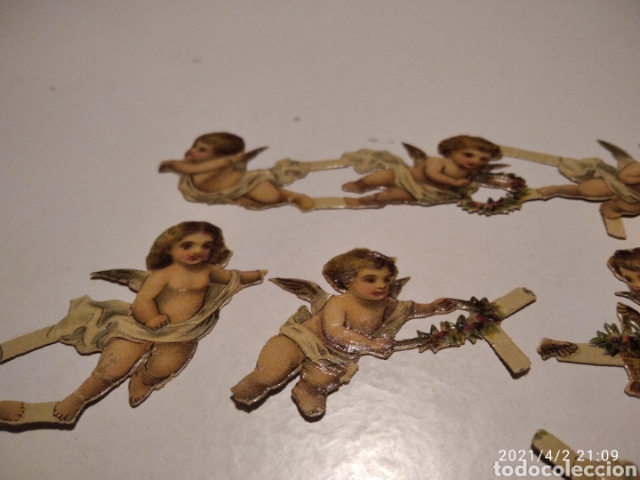Coleccionismo recortables: Recortables angelitos - Foto 2