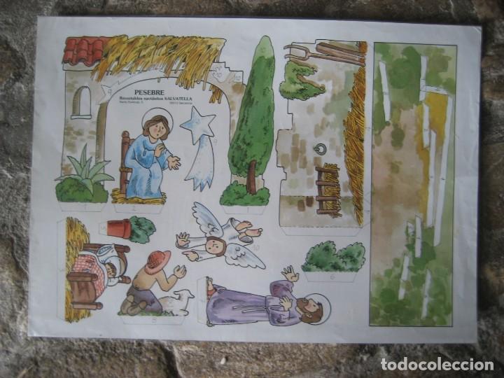 Coleccionismo recortables: Recortable pesebre - Foto 1