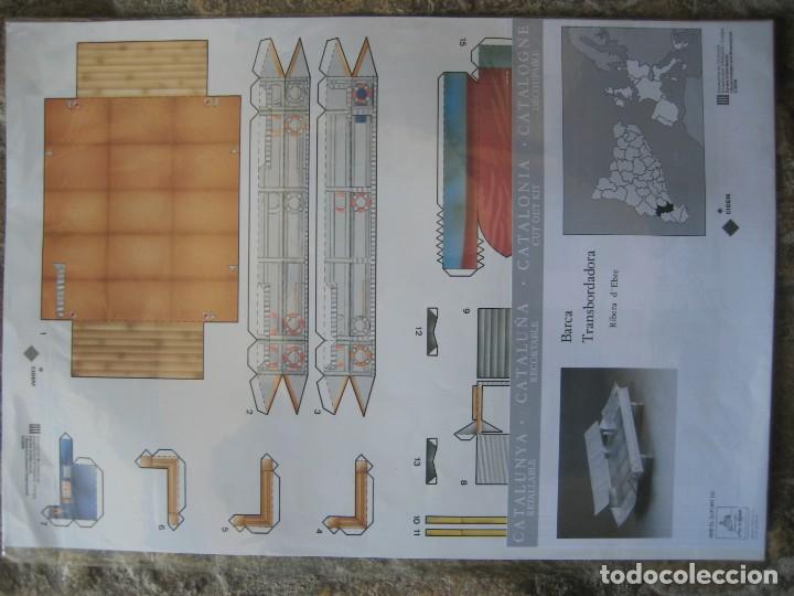 Coleccionismo recortables: Recortable : Barca trasbordadora. Ribera dEbre - Foto 1