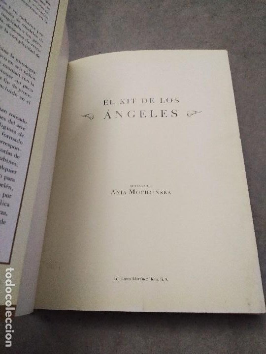 Coleccionismo Recortables: EL KIT DE LOS ÁNGELES MÓVILES - ED.MARTINEZ ROCA 1994 - ANIA MOCHLINSKA - Foto 4 - 263102450