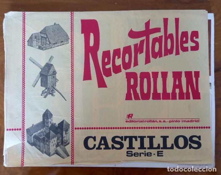 Coleccionismo recortables: Recortables Rollan castillos serie E - Foto 1