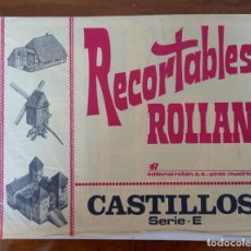 Coleccionismo Recortables: RECORTABLES ROLLAN CASTILLOS SERIE E. Lote 277449053