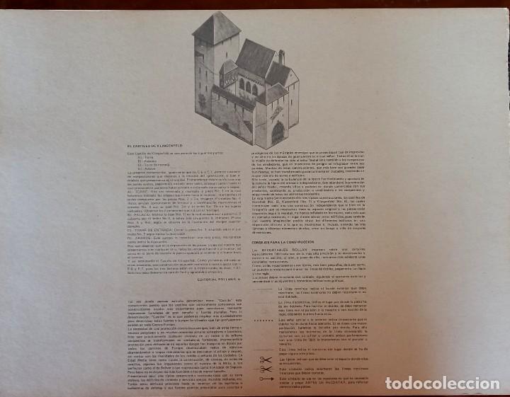 Coleccionismo recortables: Recortables Rollan castillos serie E - Foto 3