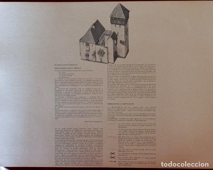 Coleccionismo recortables: Recortables Rollan castillos serie E - Foto 5