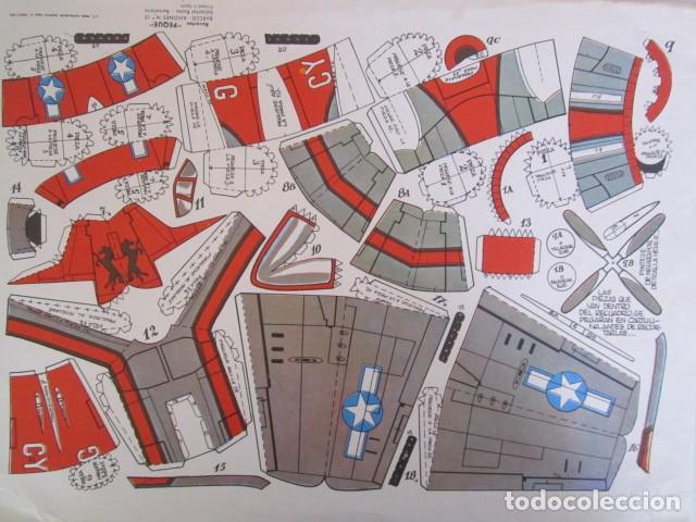 Coleccionismo recortables: RECORTABLE DE AVION - Foto 1