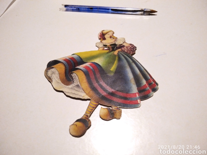 Coleccionismo recortables: Recortable chica - Foto 1