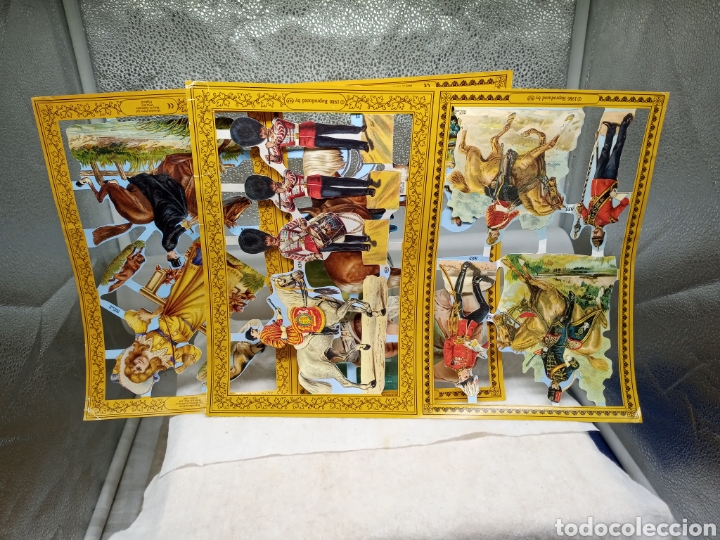 Coleccionismo recortables: Lote de 10 l&aacute;minas recortables - Foto 3