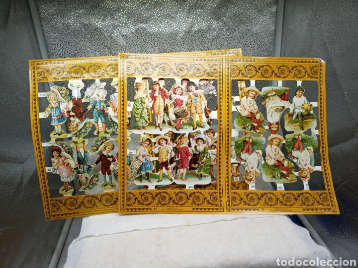 Coleccionismo recortables: Lote de 10 l&aacute;minas recortables - Foto 4