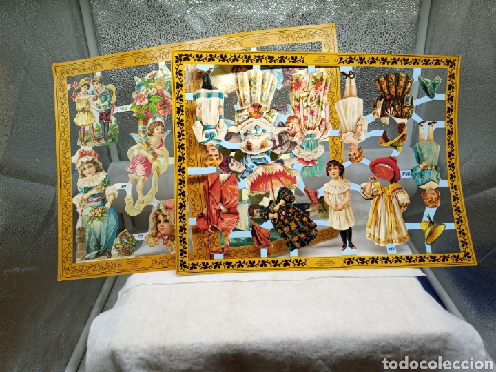 Coleccionismo recortables: Lote de 10 l&aacute;minas recortables - Foto 6