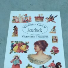 Coleccionismo Recortables: VICTORIANA TREASURES - VICTORIAN CHARM SCRAPBOOK. Lote 319142513