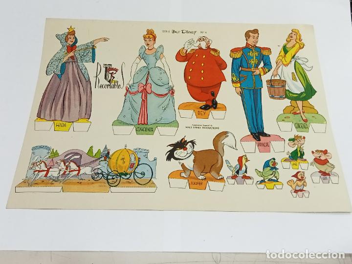 recortable. walt disney nº 4. personajes de cen - Buy Other antique paper  dolls on todocoleccion