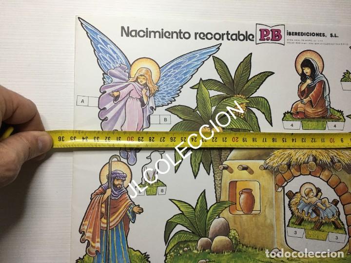 Coleccionismo recortables: NACIMIENTO BELEN RECORTABLE - Foto 9