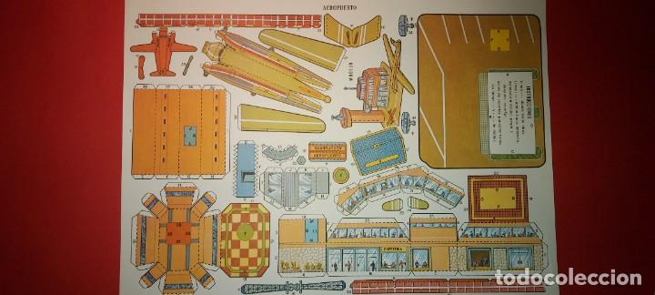 Coleccionismo recortables: AEROPUERTO RECORTABLE - Foto 1
