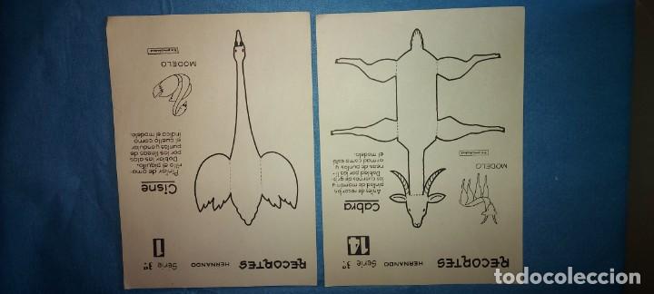 Coleccionismo recortables: RECORTES ANIMALES - Foto 1