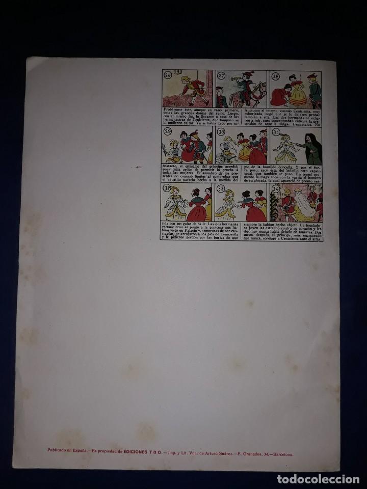 Coleccionismo recortables: Recortable La Cenicienta Ediciones TBO Completo - Foto 3