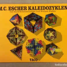 Coleccionismo Recortables: M. C. ESCHER KALEIDOZYKLEN. DORIS SCHATTSCHNEIDER & WALLACE WALKER. RECORTABLES. ED. TACO 1987