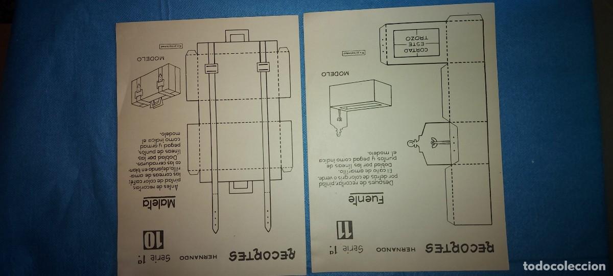 Coleccionismo recortables: 2 ANTIGUOS recortables HERNANDO - Foto 1