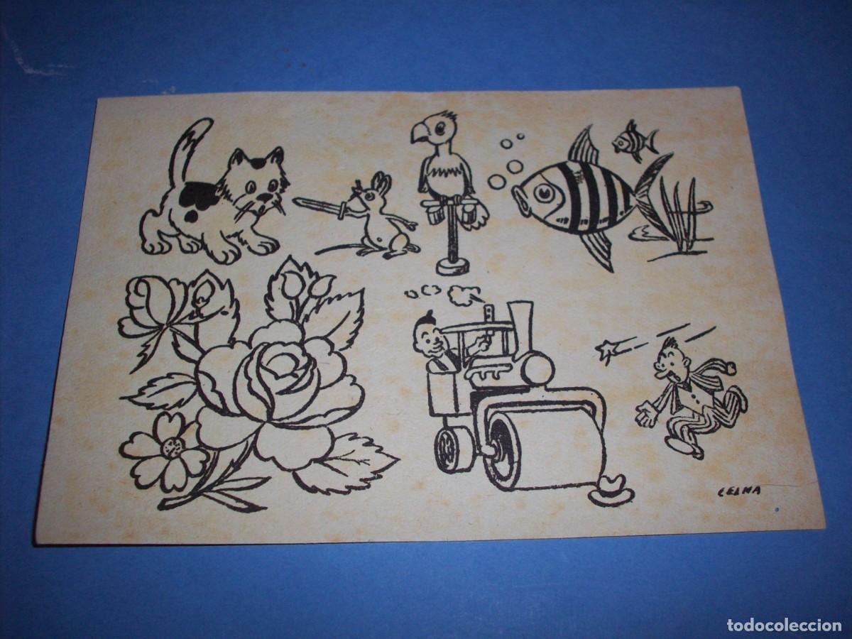 Coleccionismo recortables: lamina recortable para colorear celma - Foto 1