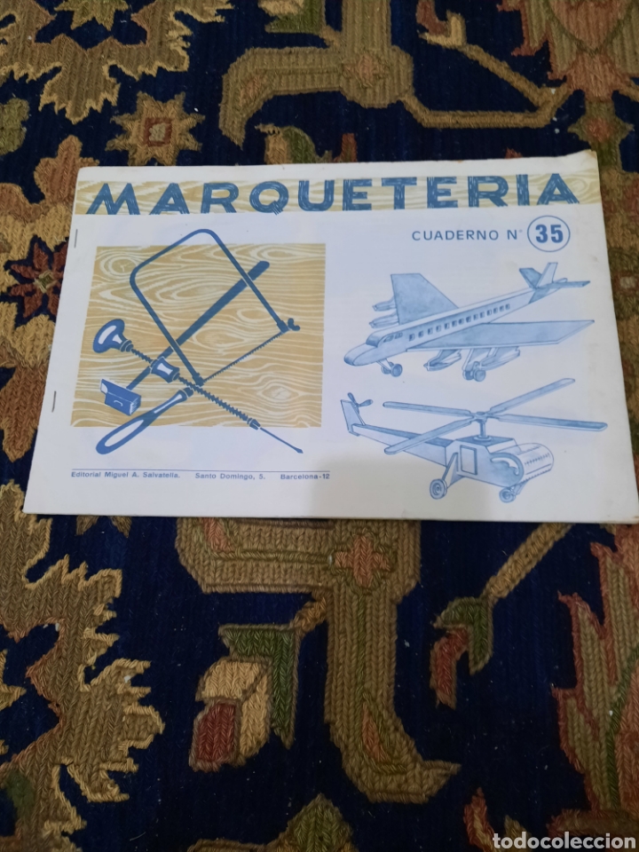 Coleccionismo recortables: CUADERNO DE MARQUETERIA, N 35 - Foto 1