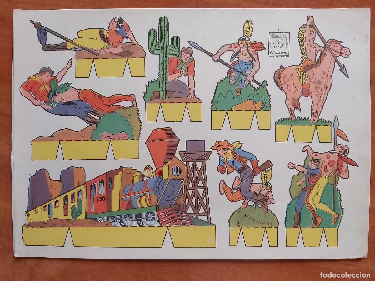 Coleccionismo recortables: RECORTABLE AZUCENA - OESTE