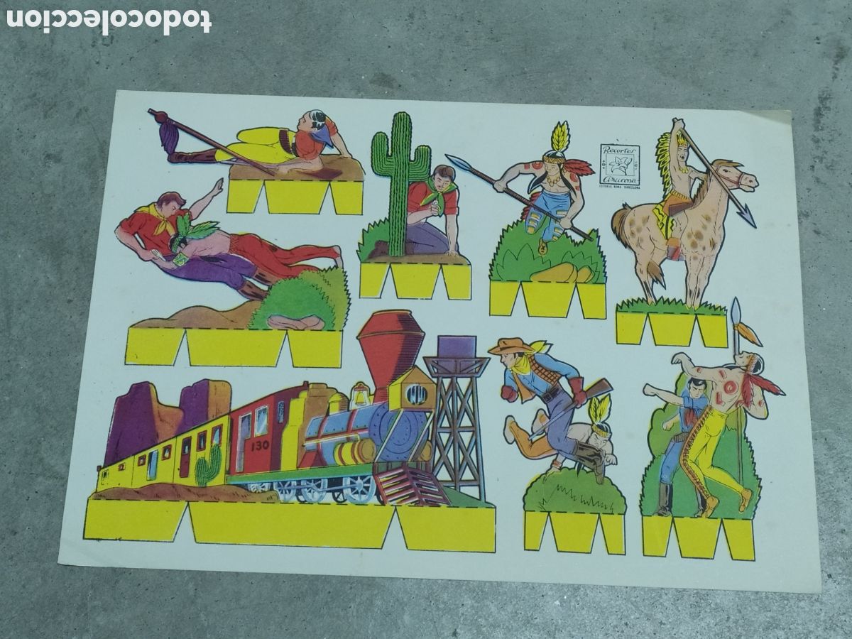 Coleccionismo recortables: RECORTABLE AZUCENA - OESTE N&ordm; 8 - Foto 1