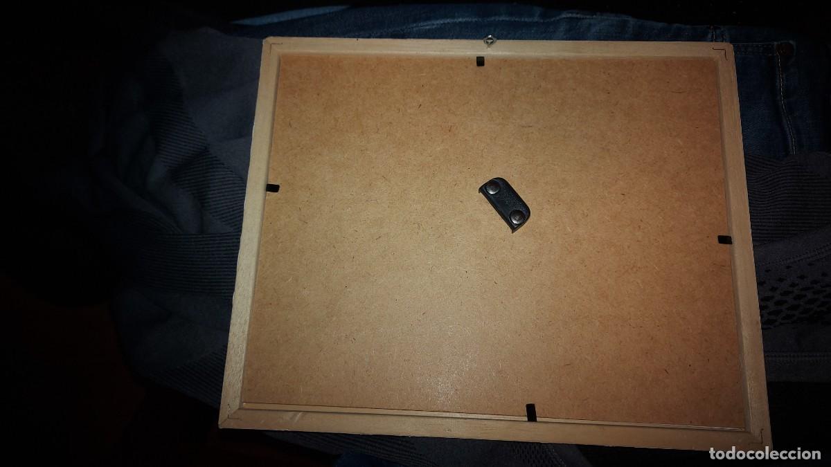 Coleccionismo recortables: ANTIGUO RECORTABLE CON CUADRO DE MADERA - Foto 2