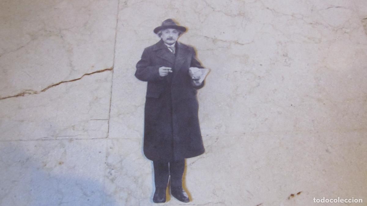 Coleccionismo recortables: FIGURA RECORTADA DE ALBERT EINSTEIN - 22 CM - Foto 1