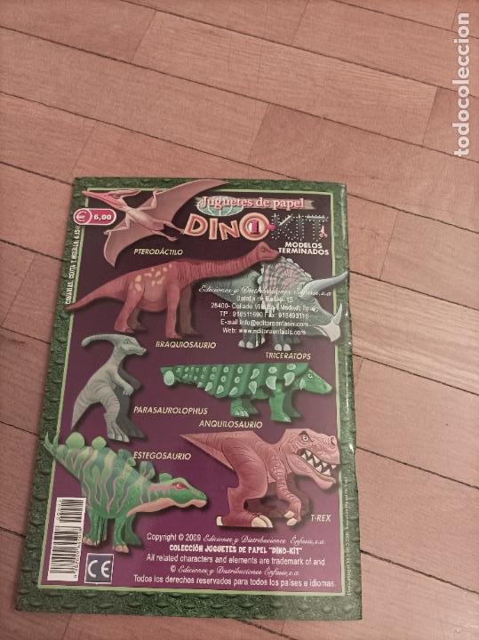 7 recortables de dinosaurios y pegatinas tambie - Buy Other antique paper  dolls on todocoleccion