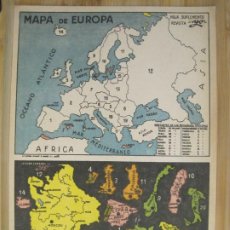 Coleccionismo Recortables: MAPA DE EUROPA-RECORTABLE-REVISTA YO-VER FOTOS-(K-9093). Lote 394526929