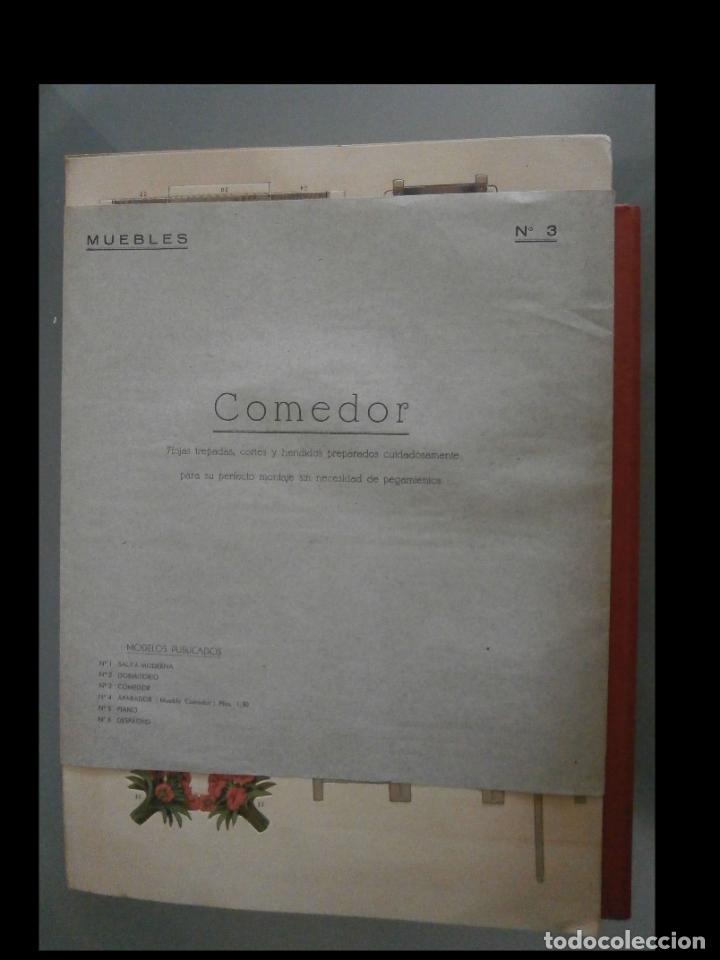 Coleccionismo recortables: Recortable. Comedor. Muebles. N&ordm; 3. - Foto 1