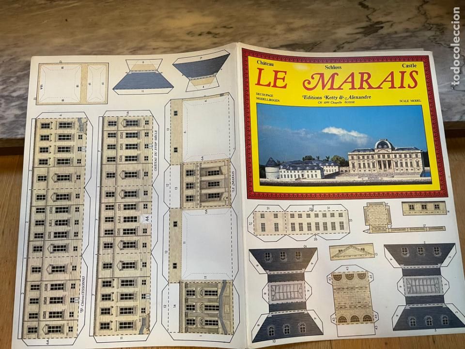 Coleccionismo recortables: RECORTABLE LE MARAIS - Foto 1