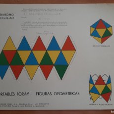 Coleccionismo Recortables: RECORTABLE TORAY - FIGURAS GEOMÉTRICAS