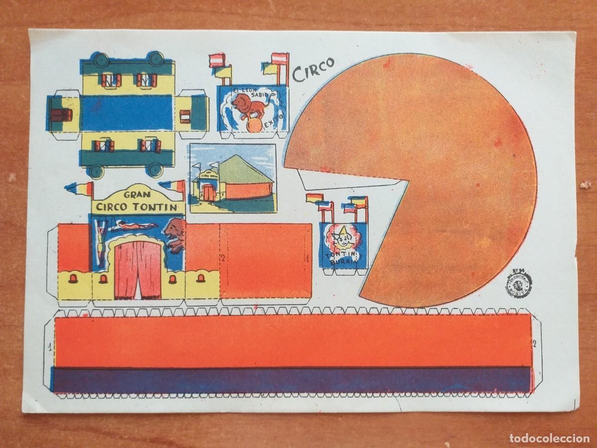 Collectionnisme Images &agrave; D&eacute;couper: RECORTABLE PAPEL : GRAN CIRCO TONTIN