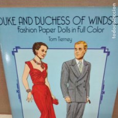 Coleccionismo Recortables: RECORTABLE - DUKE AND DUCHESS OF WINDSOR - FASHION PAPER DOLLS IN FULL COLOR TOM TIERNEY