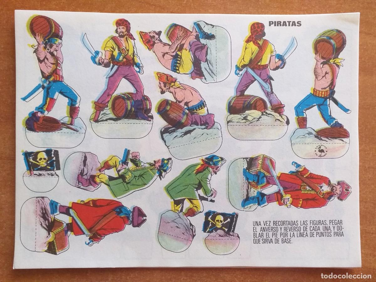 Coleccionismo recortables: RECORTABLE ESTAMPAS DE ESPA&Ntilde;A - PIRATAS - Foto 1