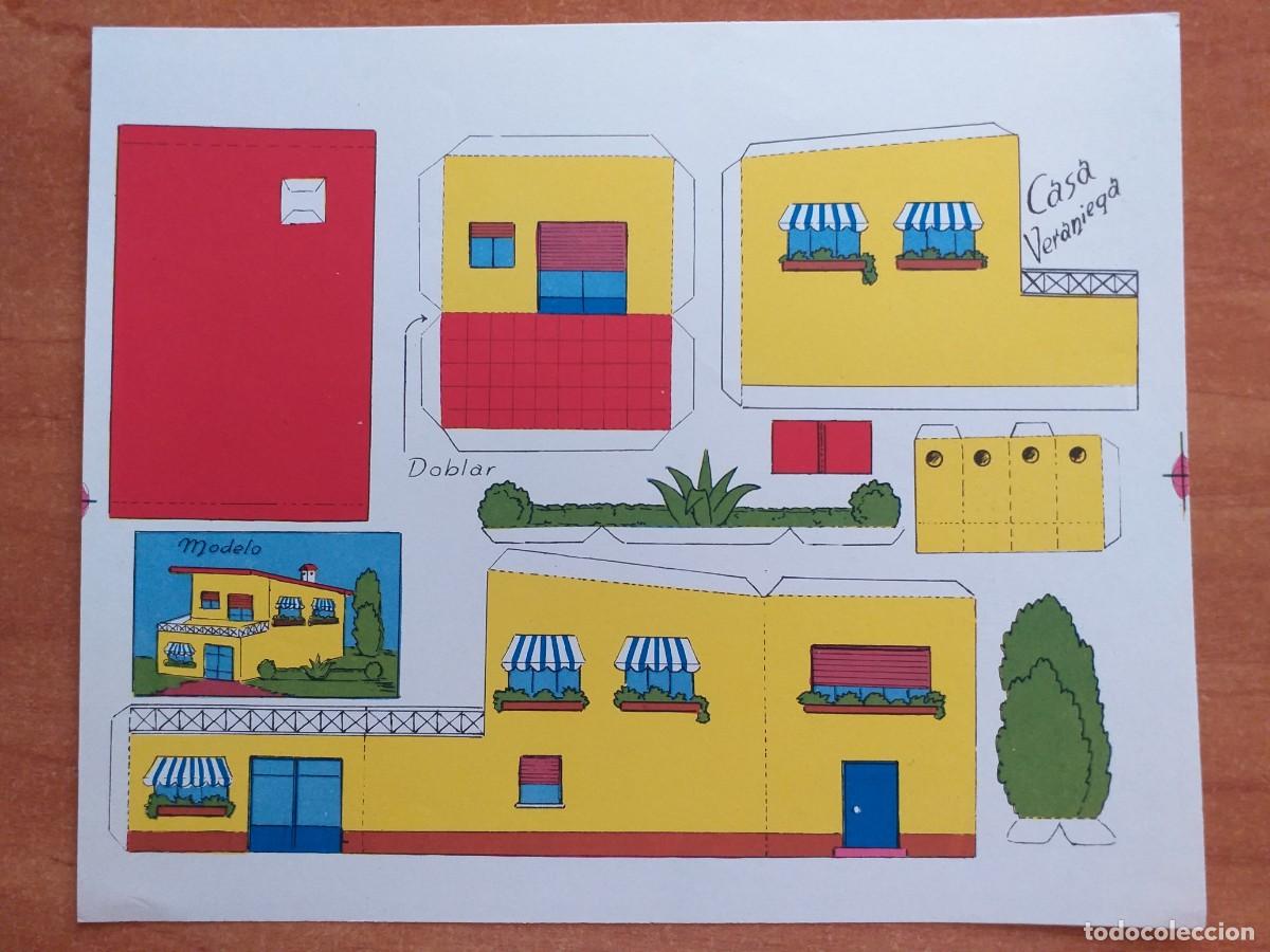 Coleccionismo recortables: RECORTABLE CASA VERANIEGA - Foto 1