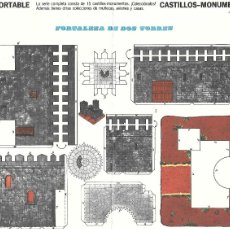 Coleccionismo Recortables: RECORTABLES FRUCO CASTILLOS LOTE ( 6 )