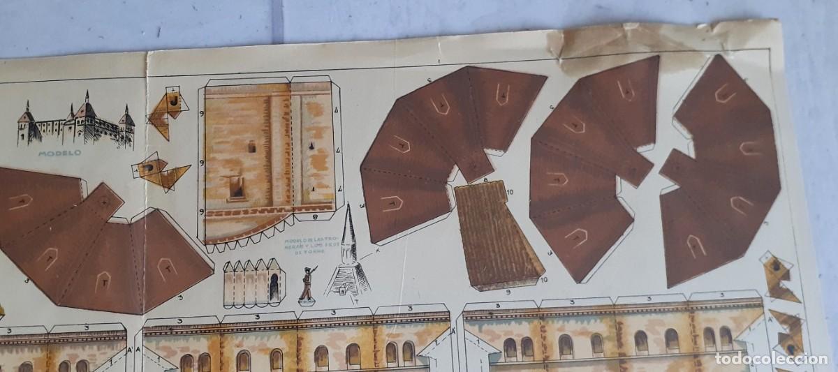Coleccionismo recortables: Recortable - El alc&aacute;zar de Toledo - Foto 5