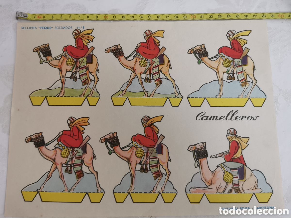Coleccionismo recortables: 8 l&aacute;minas de recortables variados - Foto 4