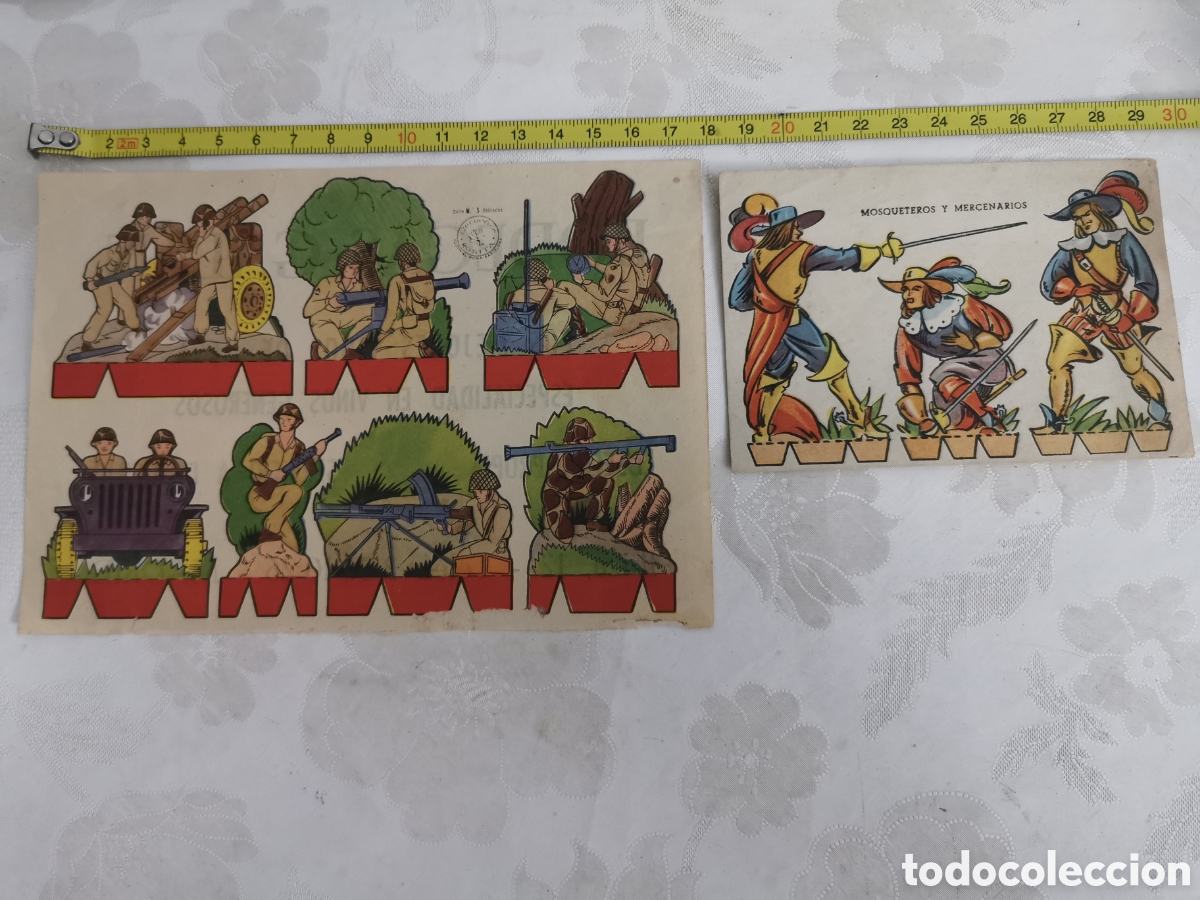 Coleccionismo recortables: 6 laminas de recortables variadas. - Foto 4