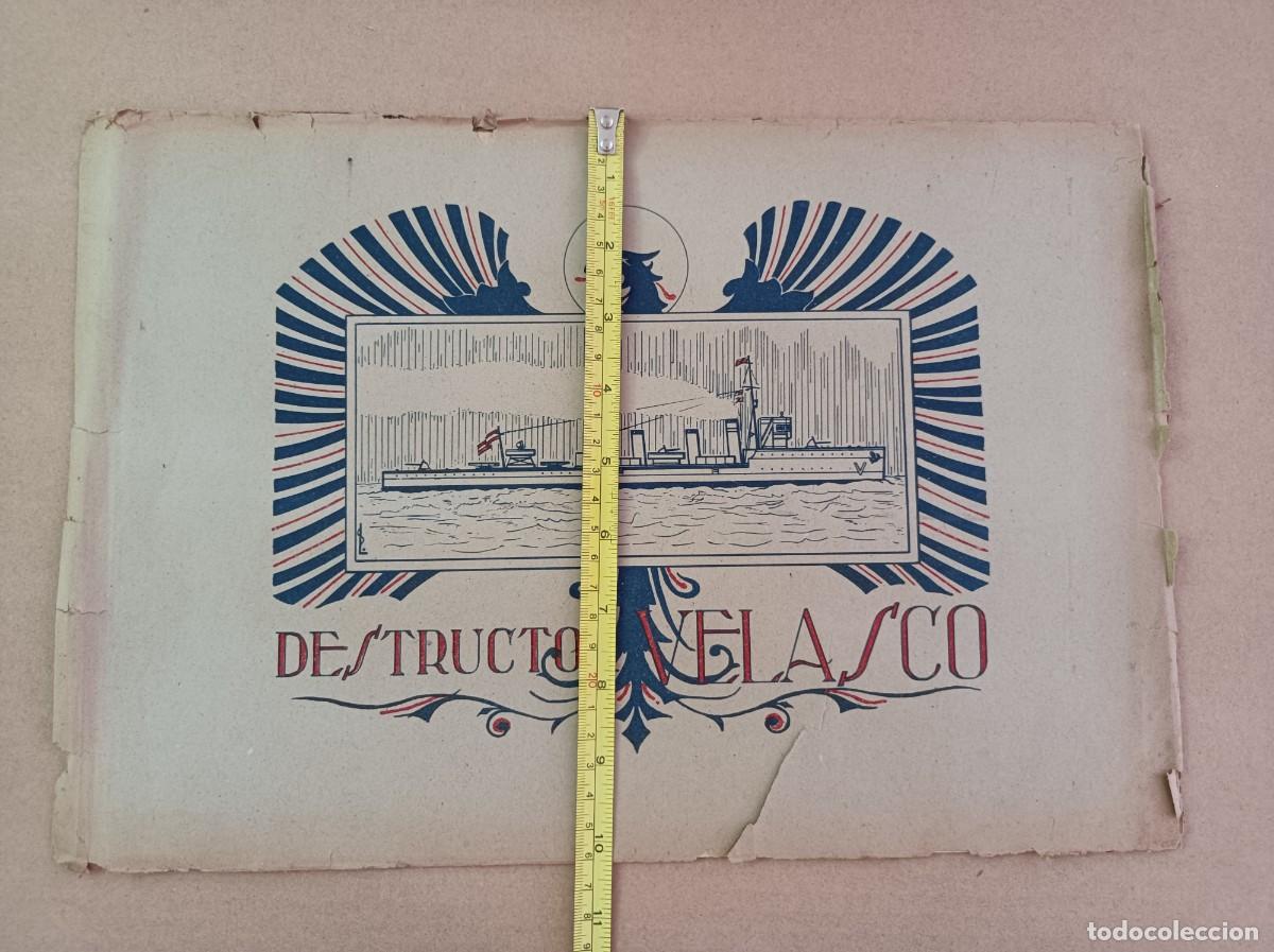 Coleccionismo recortables: RECORTABLE DESTRUCTOR VELASCO - Foto 2
