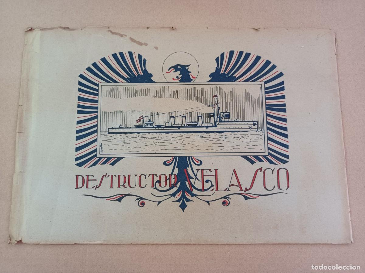 Coleccionismo recortables: RECORTABLE DESTRUCTOR VELASCO - Foto 1