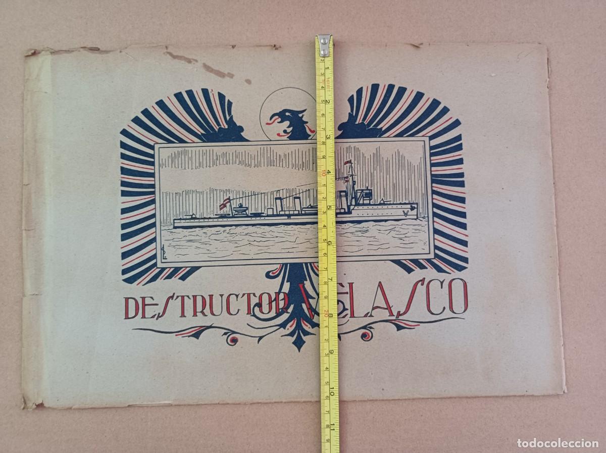 Coleccionismo recortables: RECORTABLE DESTRUCTOR VELASCO - Foto 3
