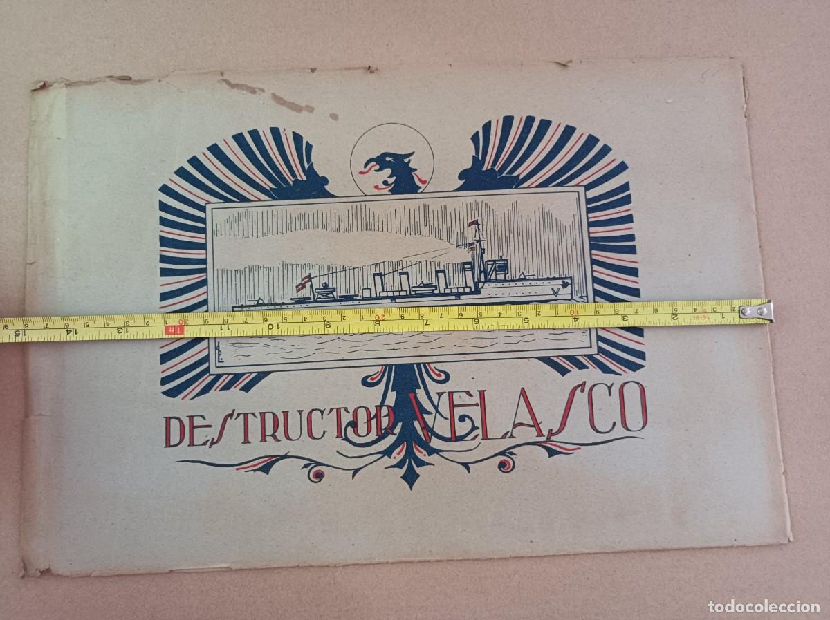 Coleccionismo recortables: RECORTABLE DESTRUCTOR VELASCO - Foto 4