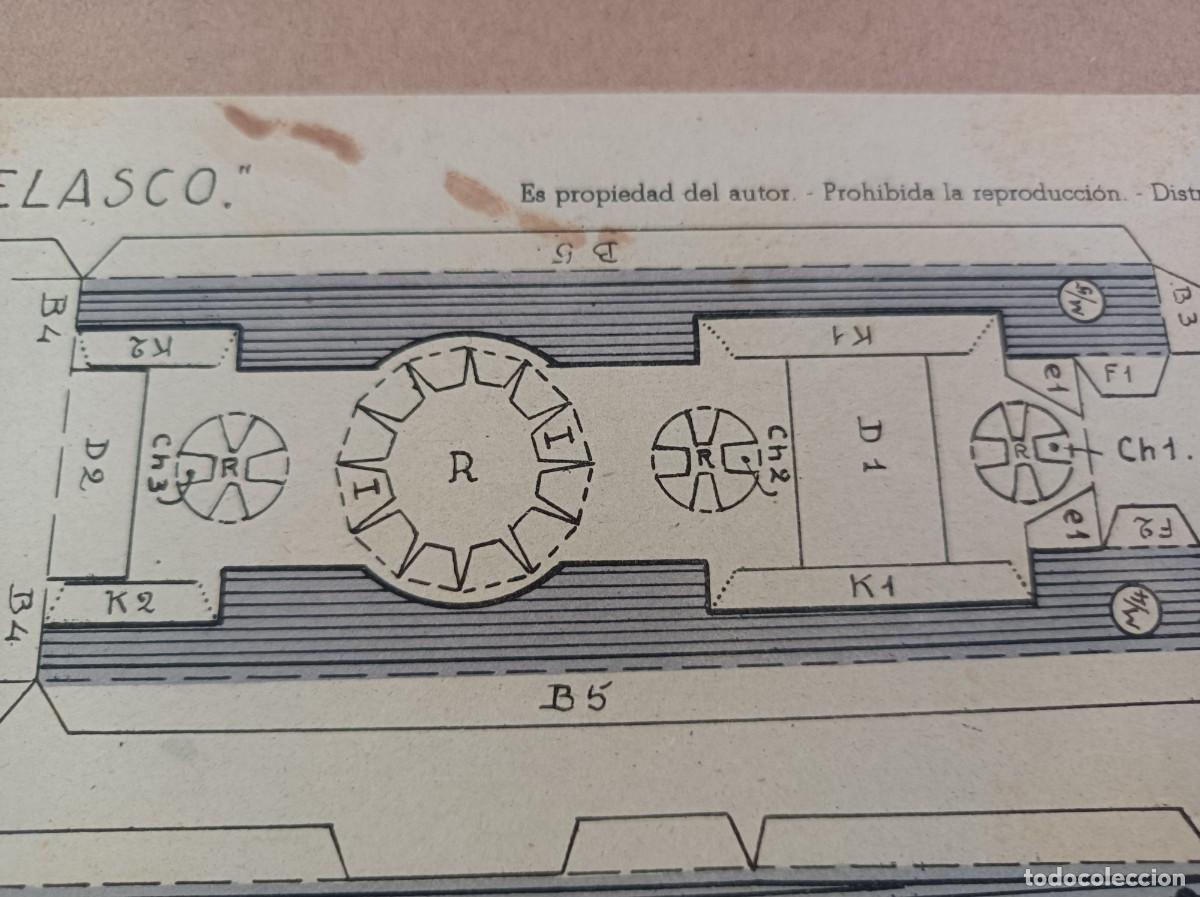 Coleccionismo recortables: RECORTABLE DESTRUCTOR VELASCO - Foto 7